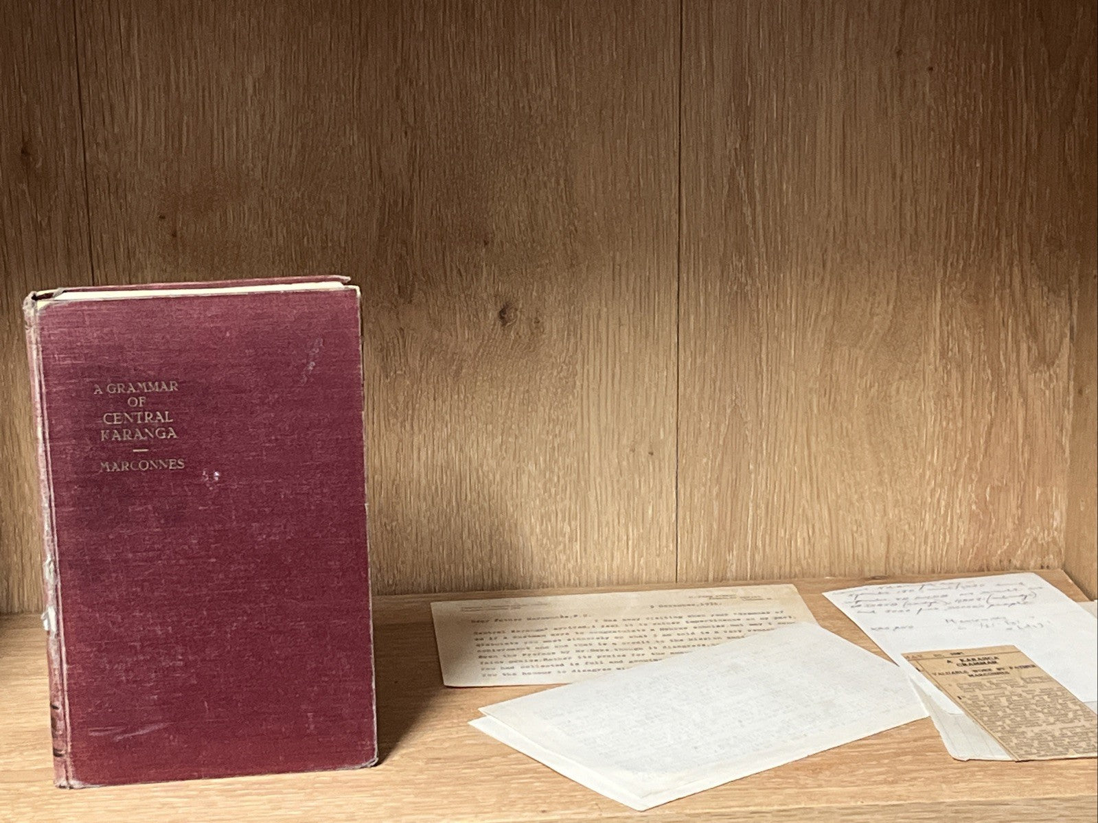 A Grammar of Central Karanga, The Language of Old Monomotapa as at present 1931