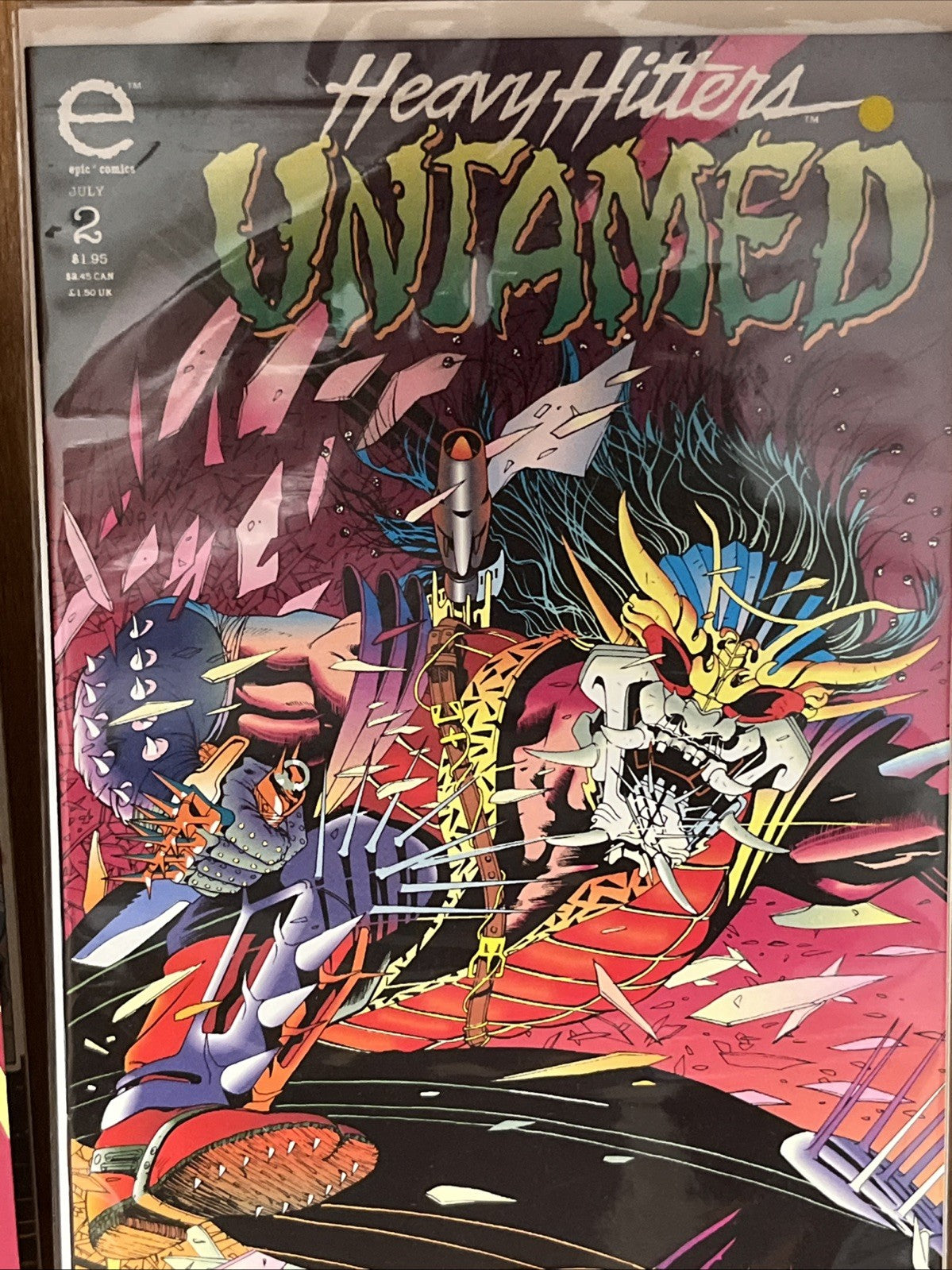 Untamed #1 #2Heavy Hitters Marvel Epic Comics 1993 HUGE Back Issue Sale LOOK!!!!