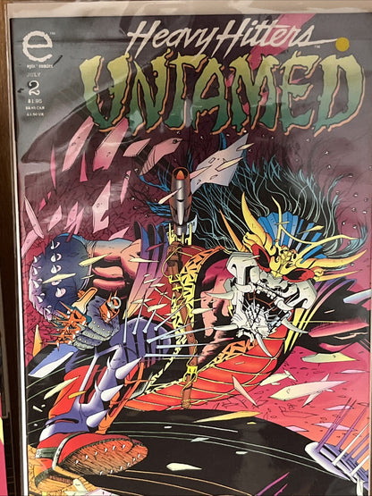 Untamed #1 #2Heavy Hitters Marvel Epic Comics 1993 HUGE Back Issue Sale LOOK!!!!