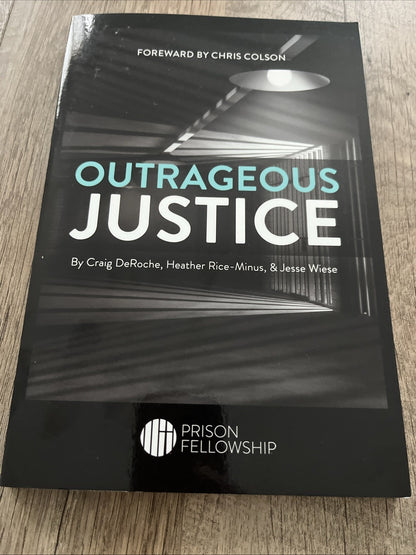 Outrageous Justice by Craig DeRoche, Heather Rice-Minus and Jesse Wiese Book Lot