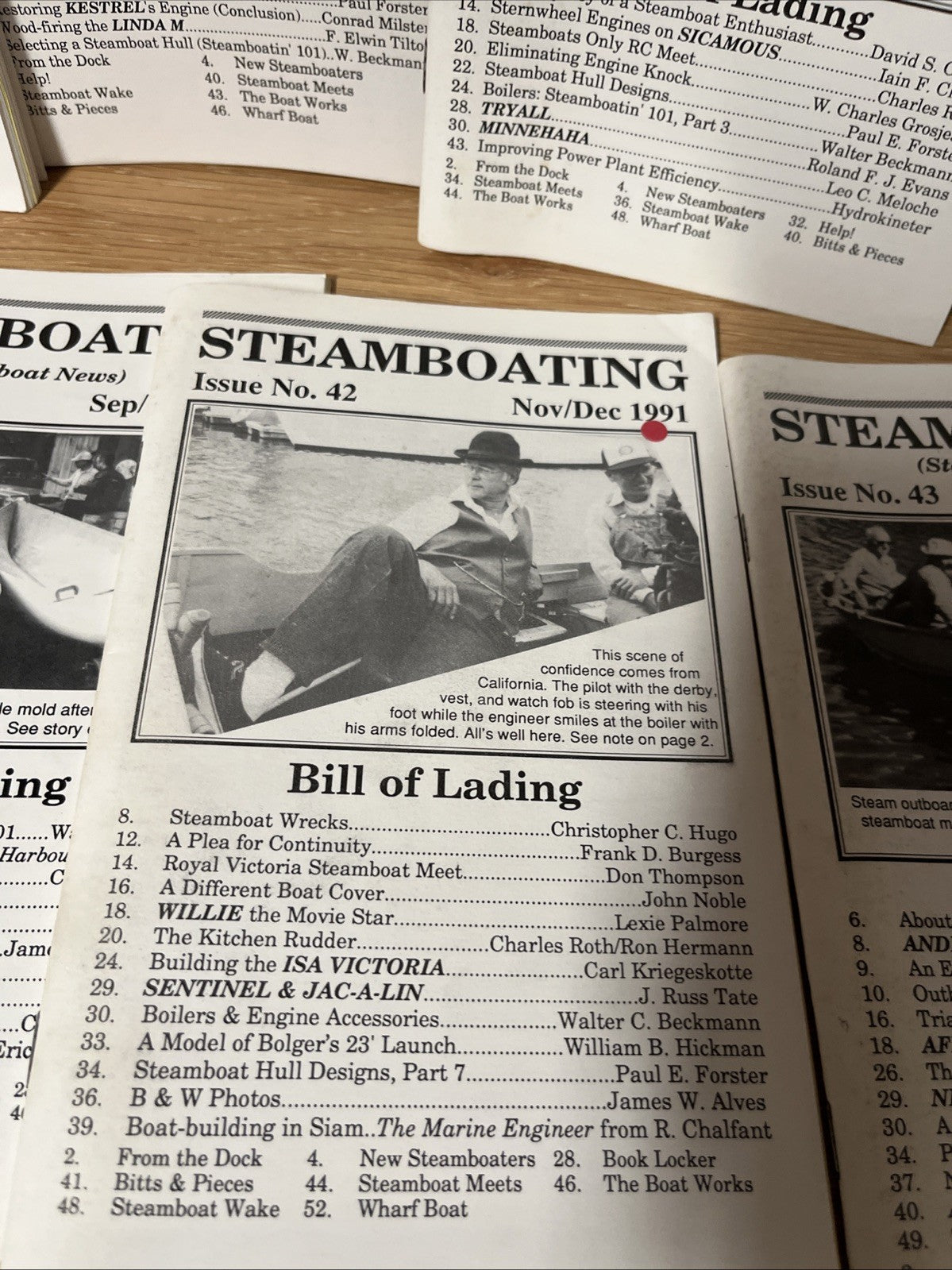 Lot of 13 Steamboating News Issues Mag Fomerly Steamboat News 1990/1991/1992