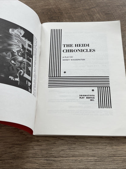The Heidi Chronicles:  A By Wendy Wasserstein Dramatic Play Service Inc 1990