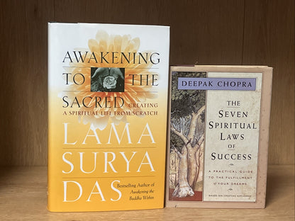 Spirituality Books Lot 2 The 7 Spiritual Law of Success & Awakening To The Sacre