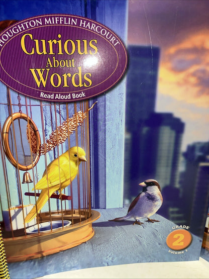 Houghton Mifflin Harcourt Curious about Words Read aloud Book & Teacher Manual