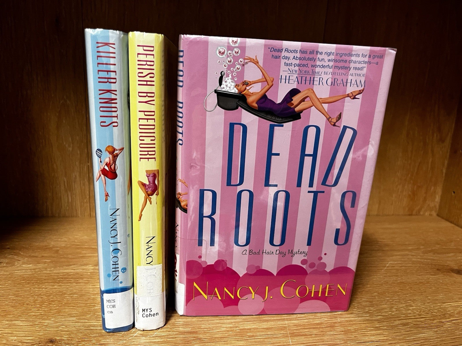 Nancy J Cohen Books Lot 3 A Bad Hair Day Mystery