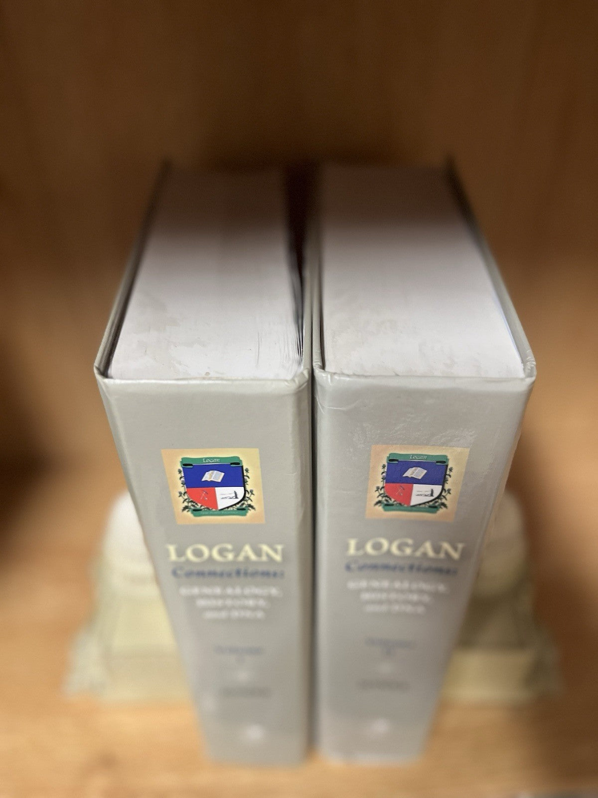 Logan Connections Genealogy,History and DNA Volume I and 2 Sets