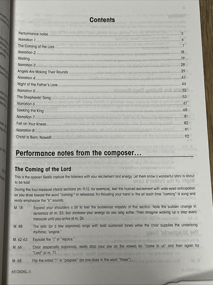 Night of the Father's Love SATB: The Awe and Mystery of God with Us Plus Cd