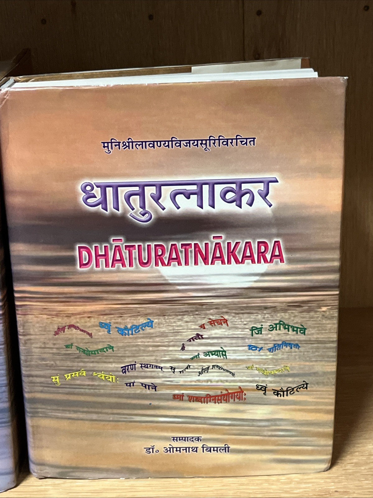 Dhatu Ratnakara धातुरत्नाकर: Set of  Volume 1 - 5