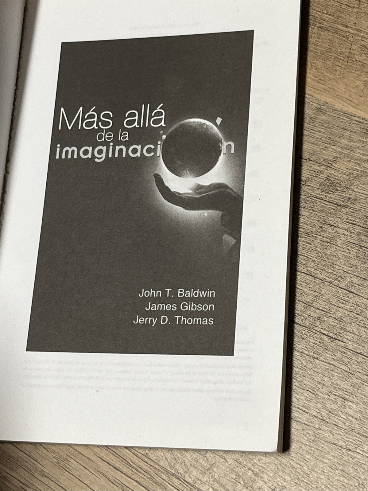 Más Allá de la Imaginación John Templeton Baldwin
