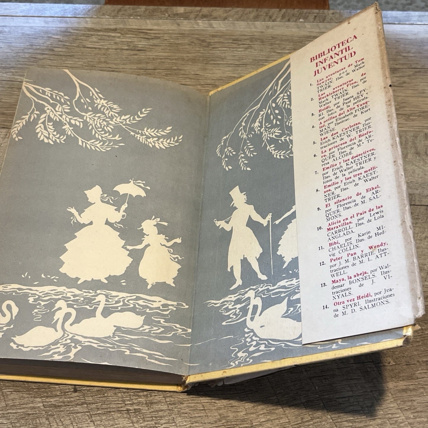 Peter Pan y Wendy j.m. barrie Very Rare Spanish Edition 1961