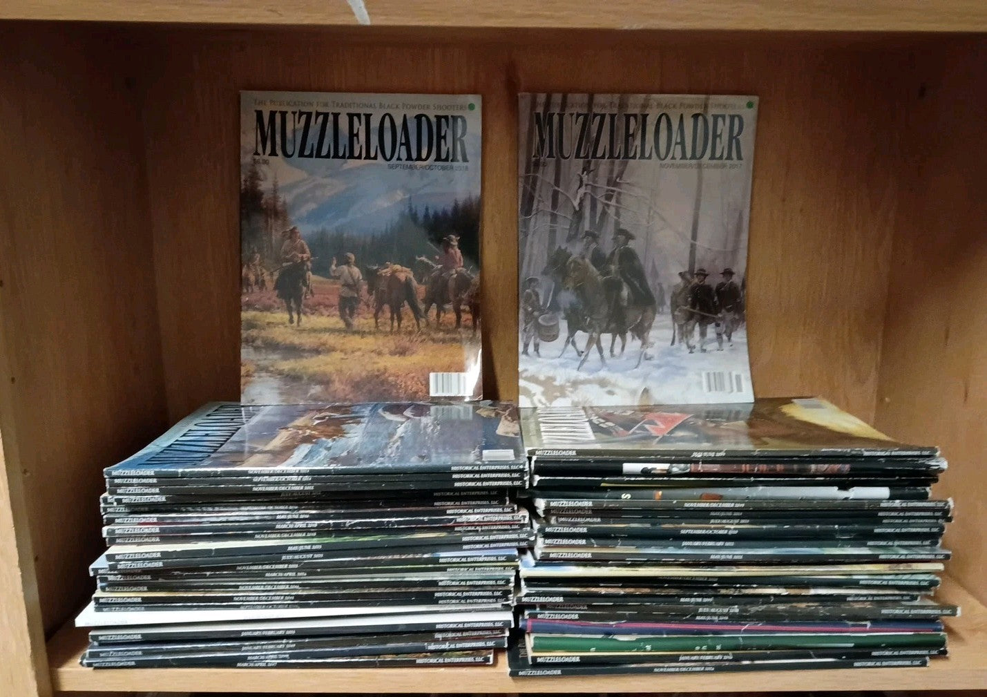 Lot of 51 Muzzleloader magazine Black Powder Shooters Magazine 2010s and 2020s