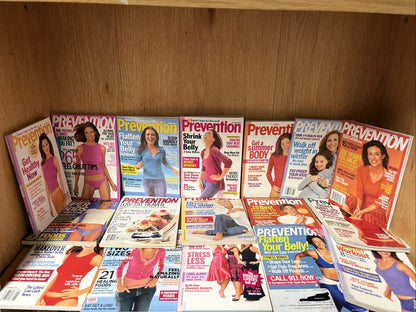 Lot Of Prevention Magazines (22) 1996,1998,2000,2003, 2004,2005,2006,2007