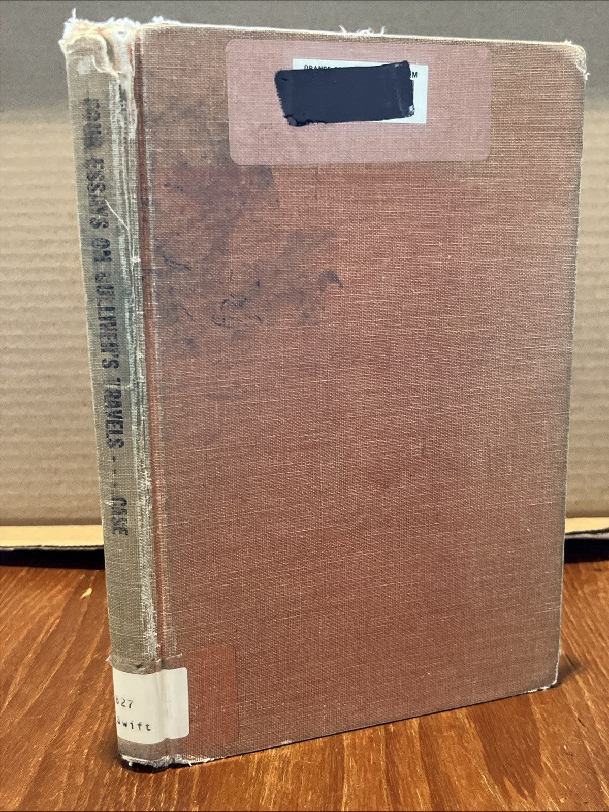 Four Essays on Gulliver's Travels By Arthur Case - (1958) Ex Lib
