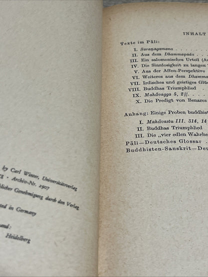 INDOGERMANISCHE BIBLIOTHEK HERAUSGEGEBEN HANS KRAHE Erstwhile Reibe LEHR 1951