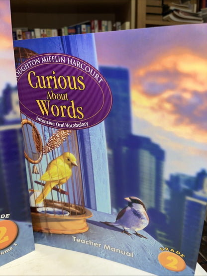 Houghton Mifflin Harcourt Curious about Words Read aloud Book & Teacher Manual