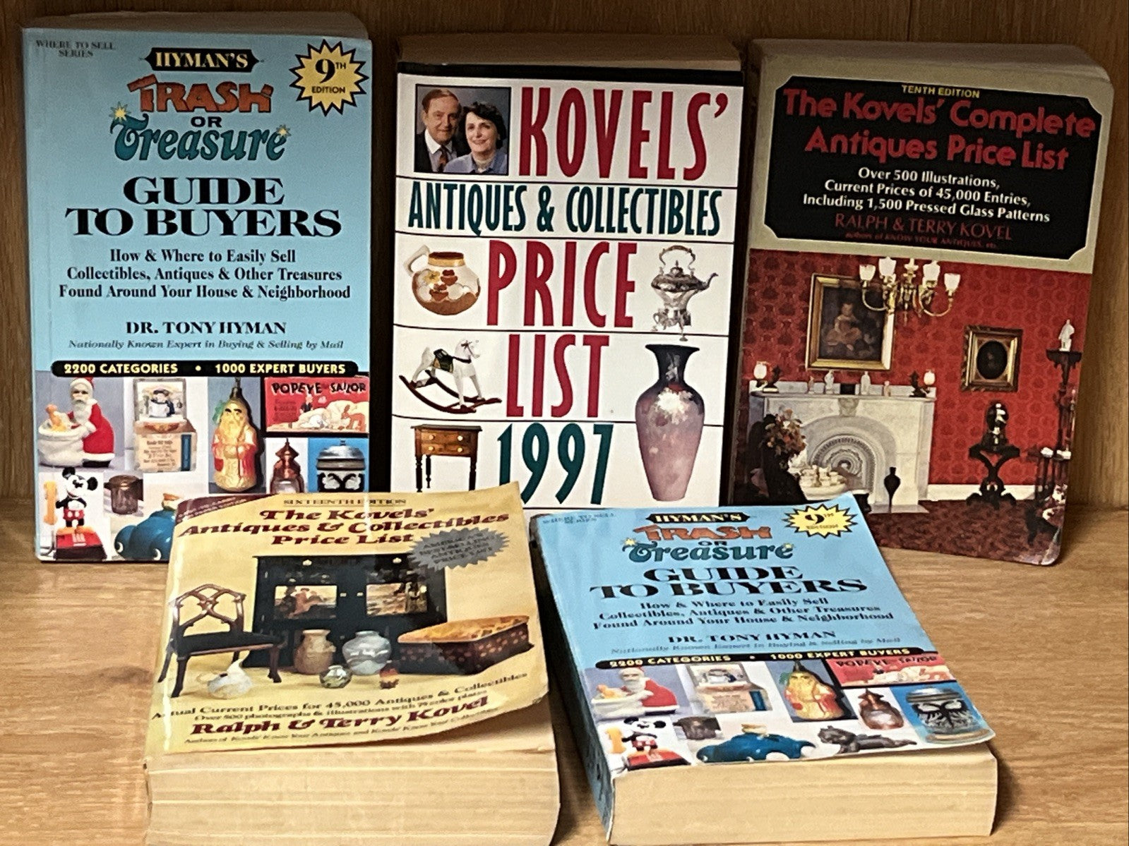 Kovels' Antiques & Collectibles Price List  Hyman’s Trash Or Treasure Book Lot 5
