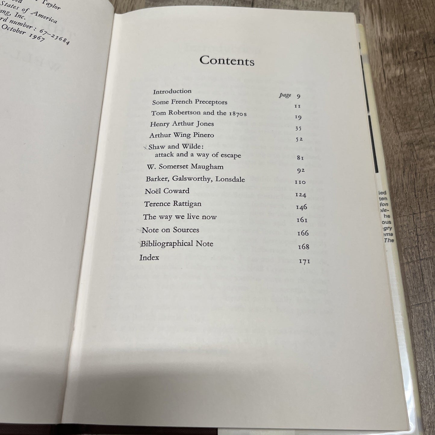 The Rise and Fall of the Well-Made Play 1st Edition By John Russell Taylor 1967
