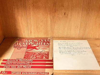 ALS DE KLOK VAN ARNEMUIDEN Walglied 1948