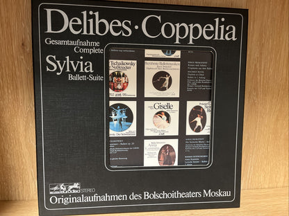 D027 Delibes Coppelia Sylvia Feier Mansurow 2LP Eurodisc 85 960 XDK Stereo