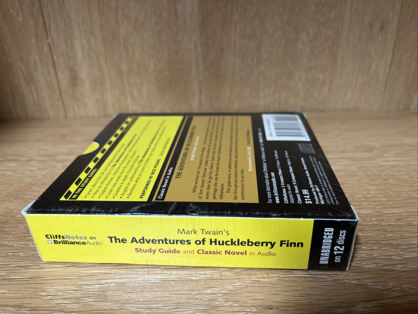 CliffsNotes Collection Audio/CD Jane Eyre-Huckleberry Finn-Tom Sawyer