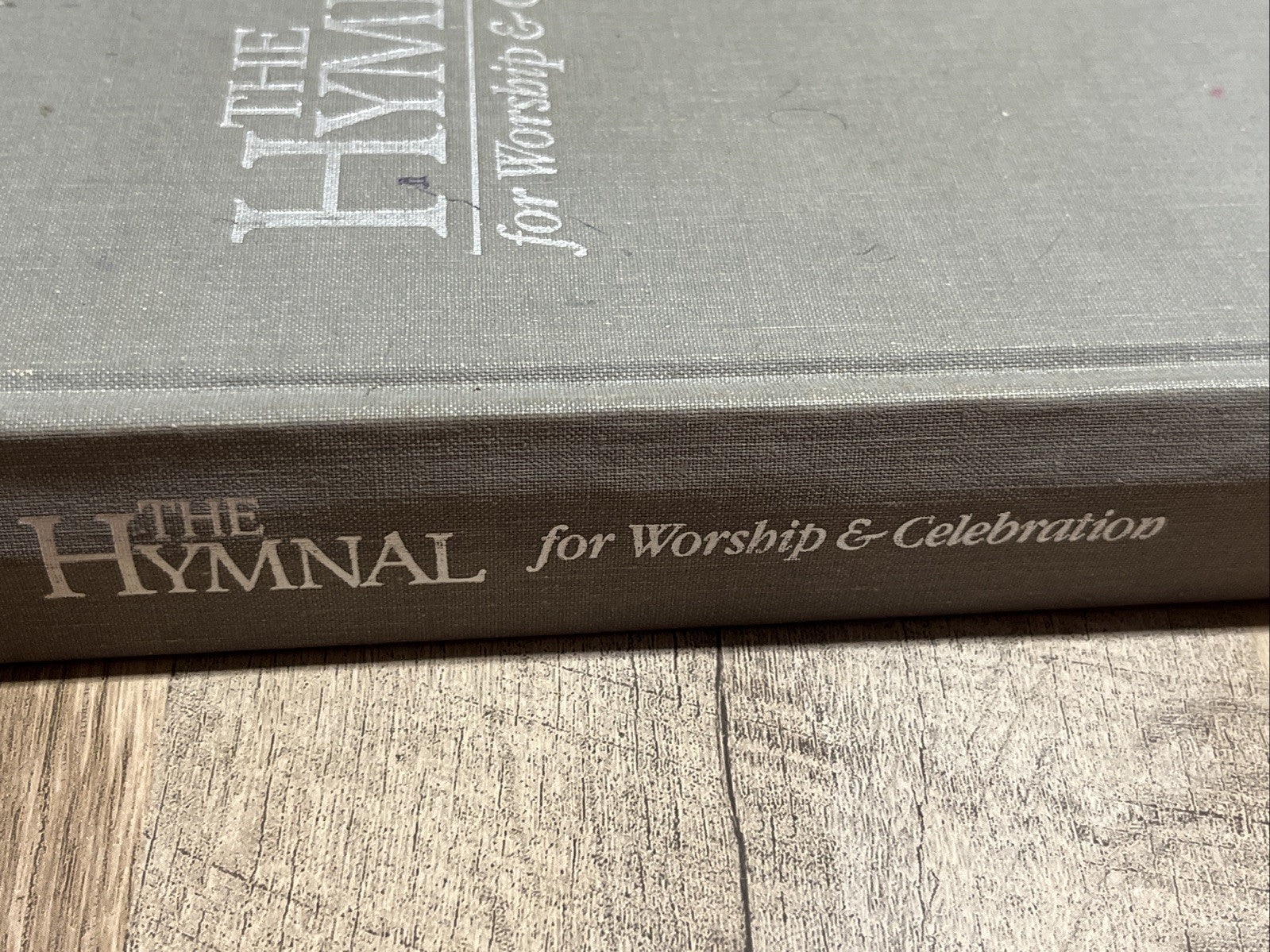 The Hymnal for Worship and Celebration Gray Hardcover 1986 /EX Libris