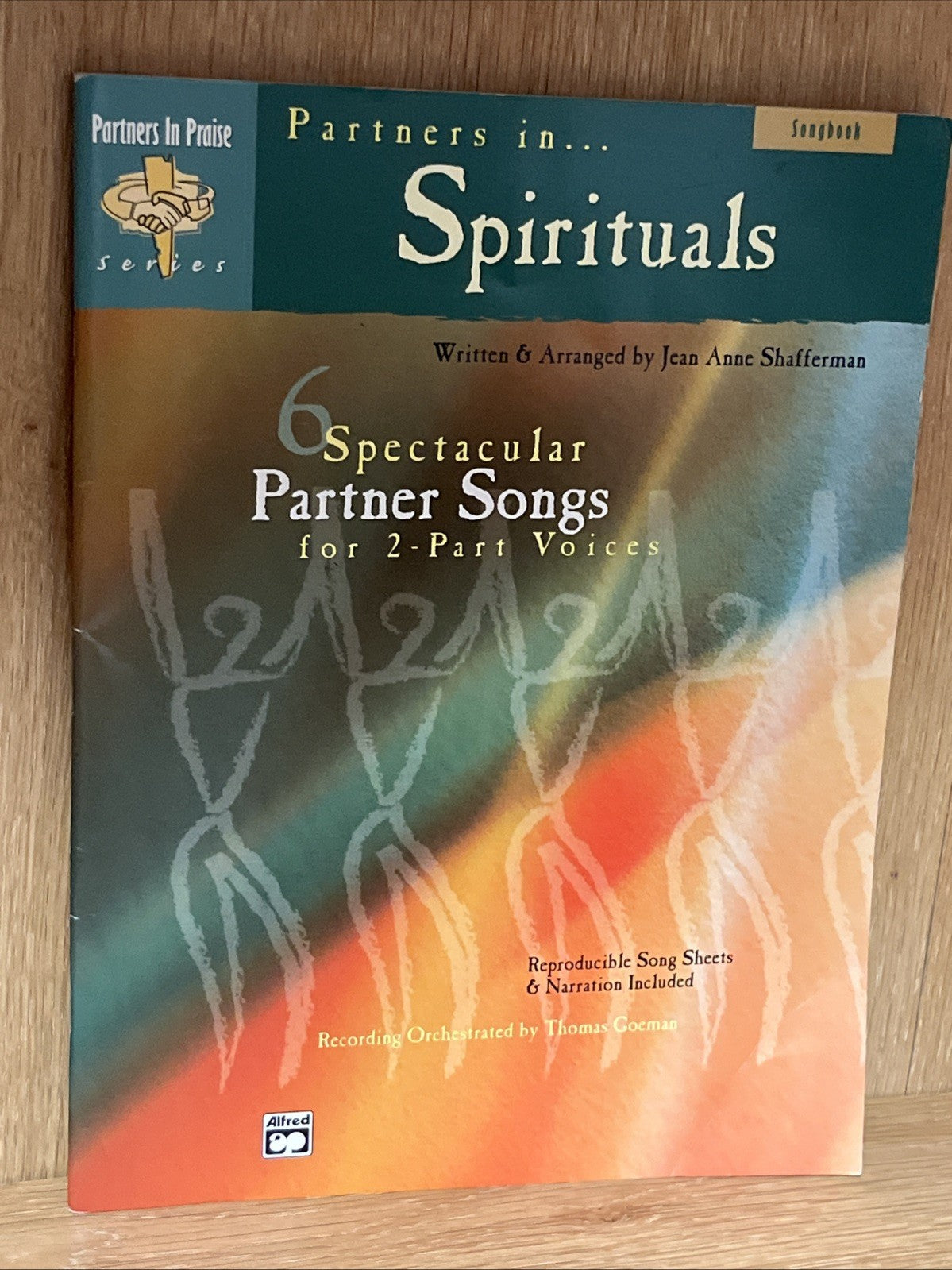 Jean Anne Shafferman PARTNERS IN SPIRITUALS: 6 SPECTACULAR PARTNER SONGS ( No CD