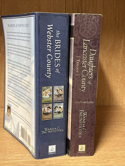Brides of Webster County & Daughters Of Lancaster County Wanda Brunstetter Lot 2