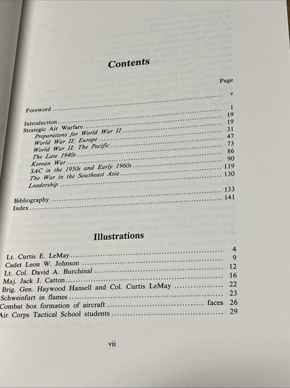 Strategic Air Warfare: USAF Warrior Studies From Office of US Air Force History