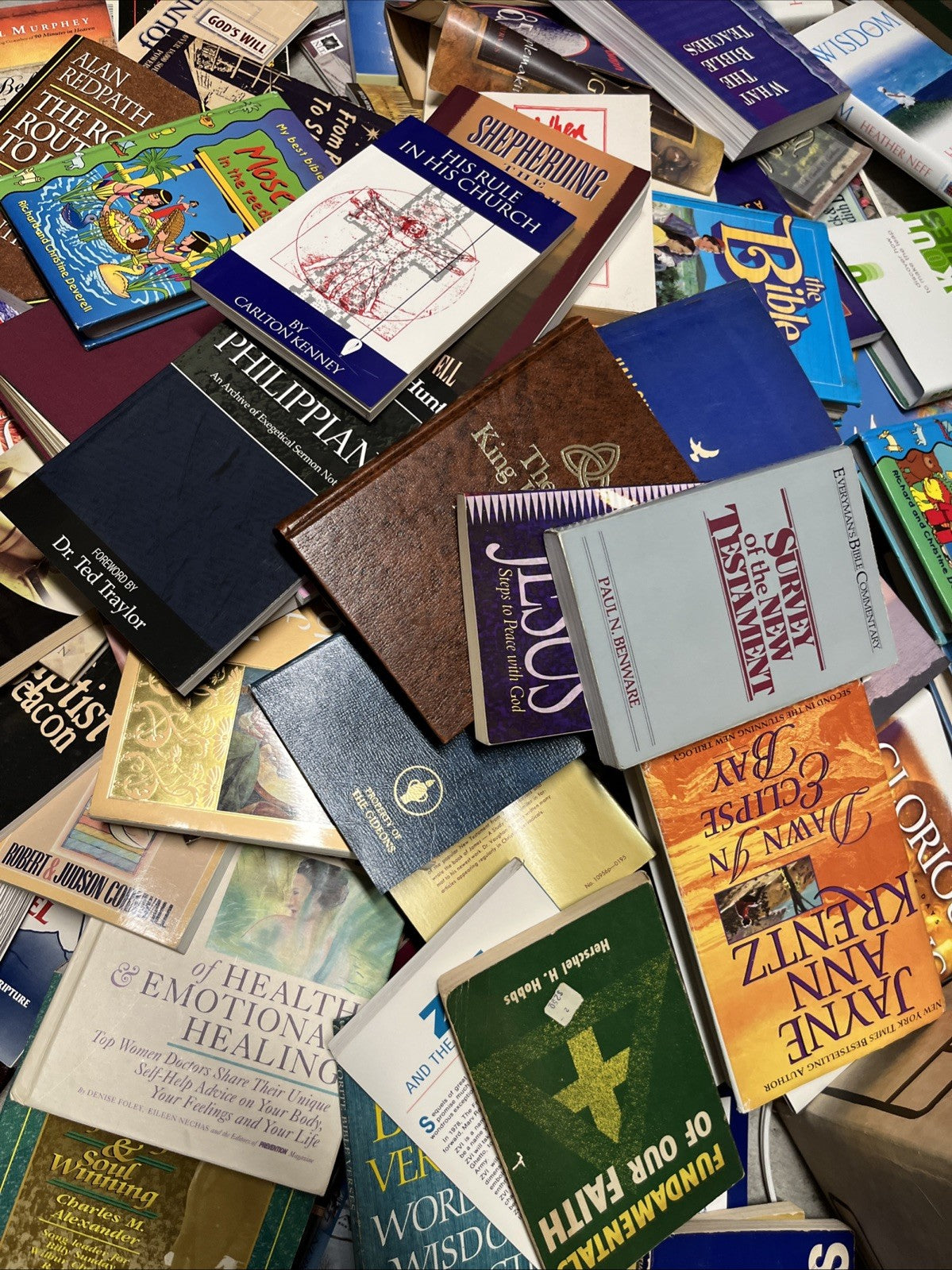 Christian Book Bundle - Bible Study, Sermons, Theology (7pc)