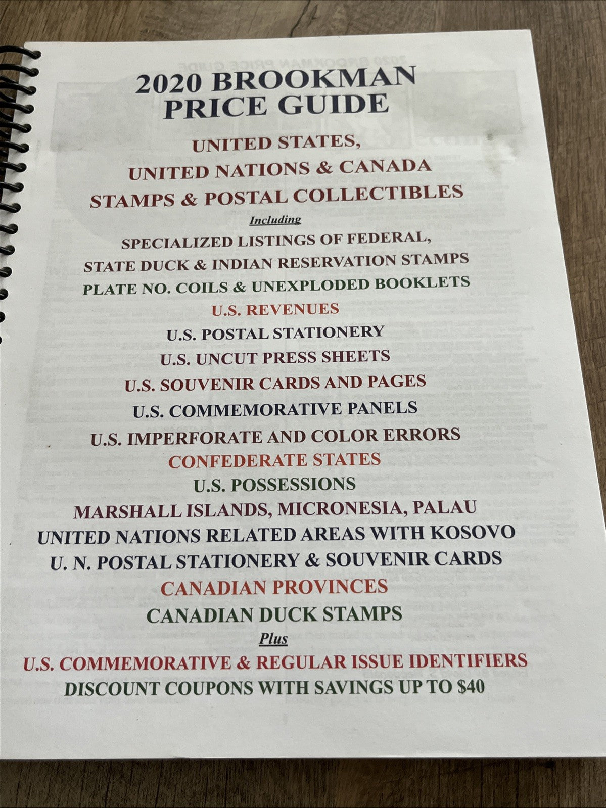 2020 Brookman Price Guide US Canada UN Stamps Catalogue , More Than 80 Years