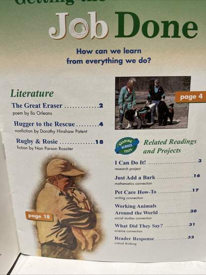 GETTING THE JOB DONE-COLLECTED READINGS~Paperbacks~3rd Grade/Level 3-C