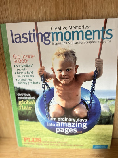 7Pc Creative Memories Lasting Moments Magazine 2006/2007/2008/Ap/Jun/Aug/Oct/Dec