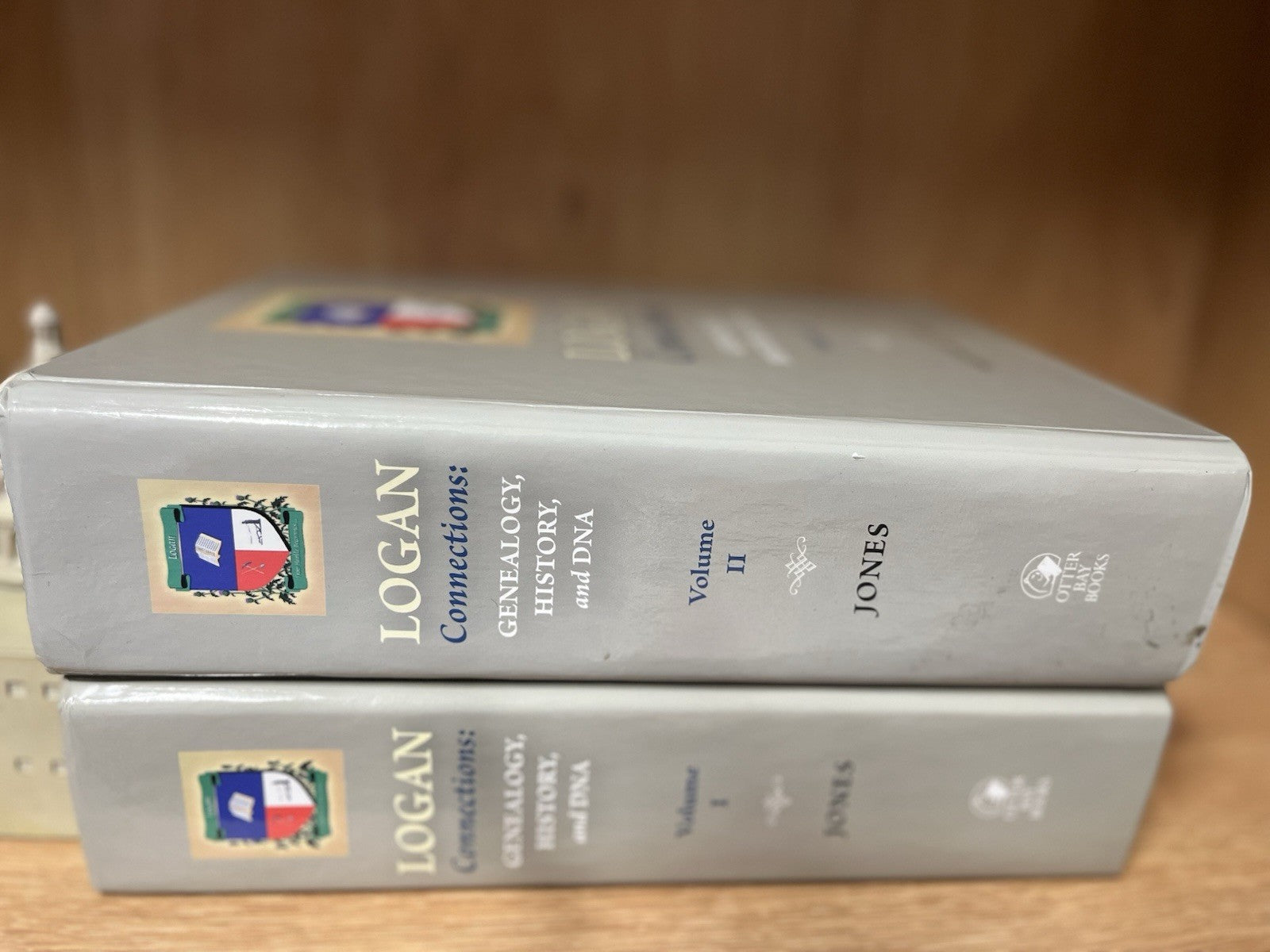 Logan Connections Genealogy,History and DNA Volume I and 2 Sets