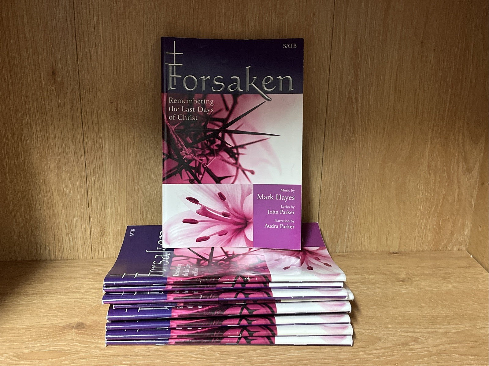 Lot of 12 Forsaken Remembering the Last Days of Christ; Mark Hayes, John Parker
