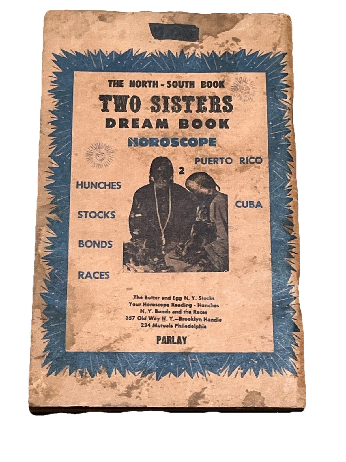 KING SOLOMON'S TWO SISTERS DREAM BOOK HOROSCOPE By Sister Maria 1960 RARE Book