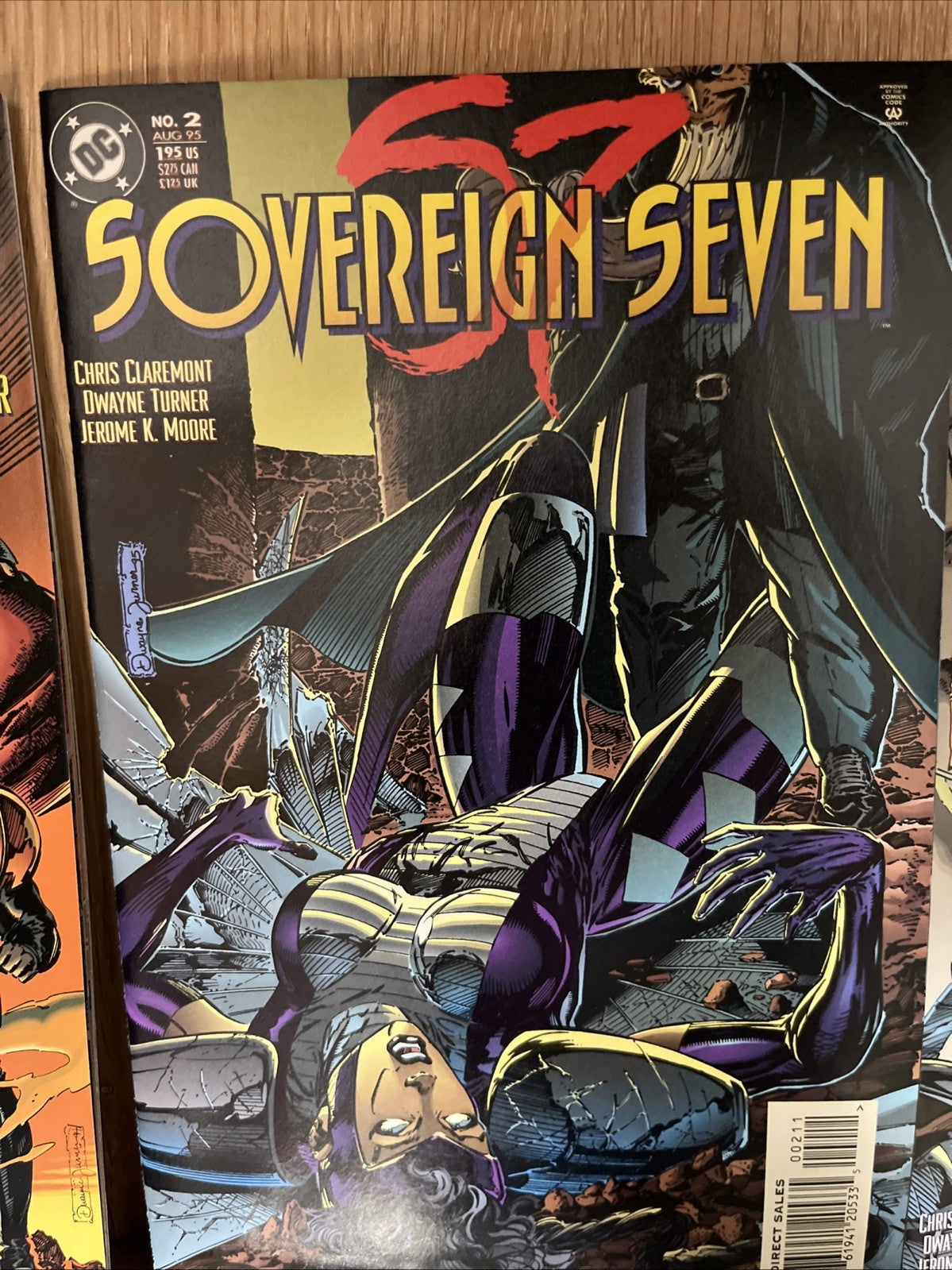 Sovereign Seven #1 #2 #3 #4 #5 #6 #7#8 #23 Lot of 9 Chris Claremont, DC 1995