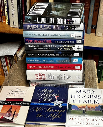 Mary Higgins Clark Hardcover Lot of 20  Books