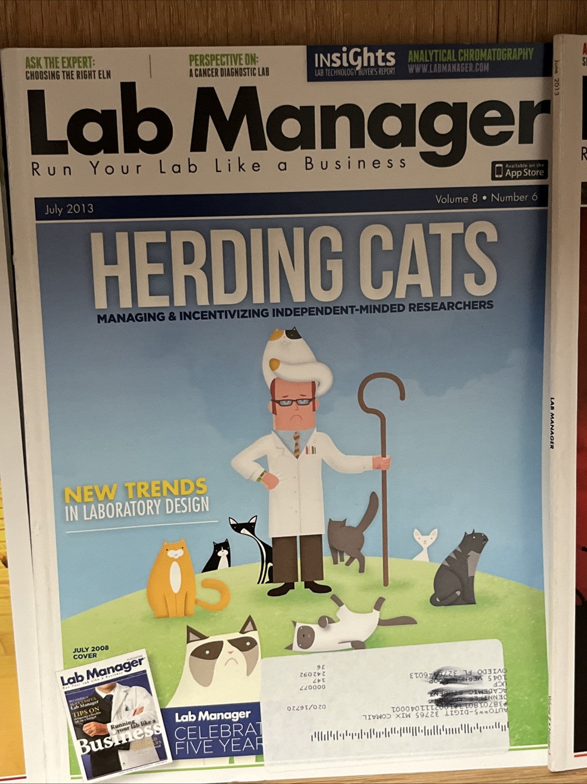 Lot of 3 Lab Manager Magazine Run Your Lab Like A Business 2013 Volume 8