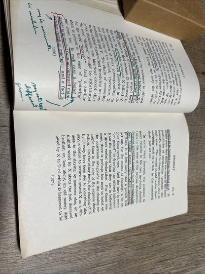 VTG EVIDENCE IN A NUTSHELL PAPERBACK BOOK PAUL ROTHSTEIN 1970 WEST PUBLISHING