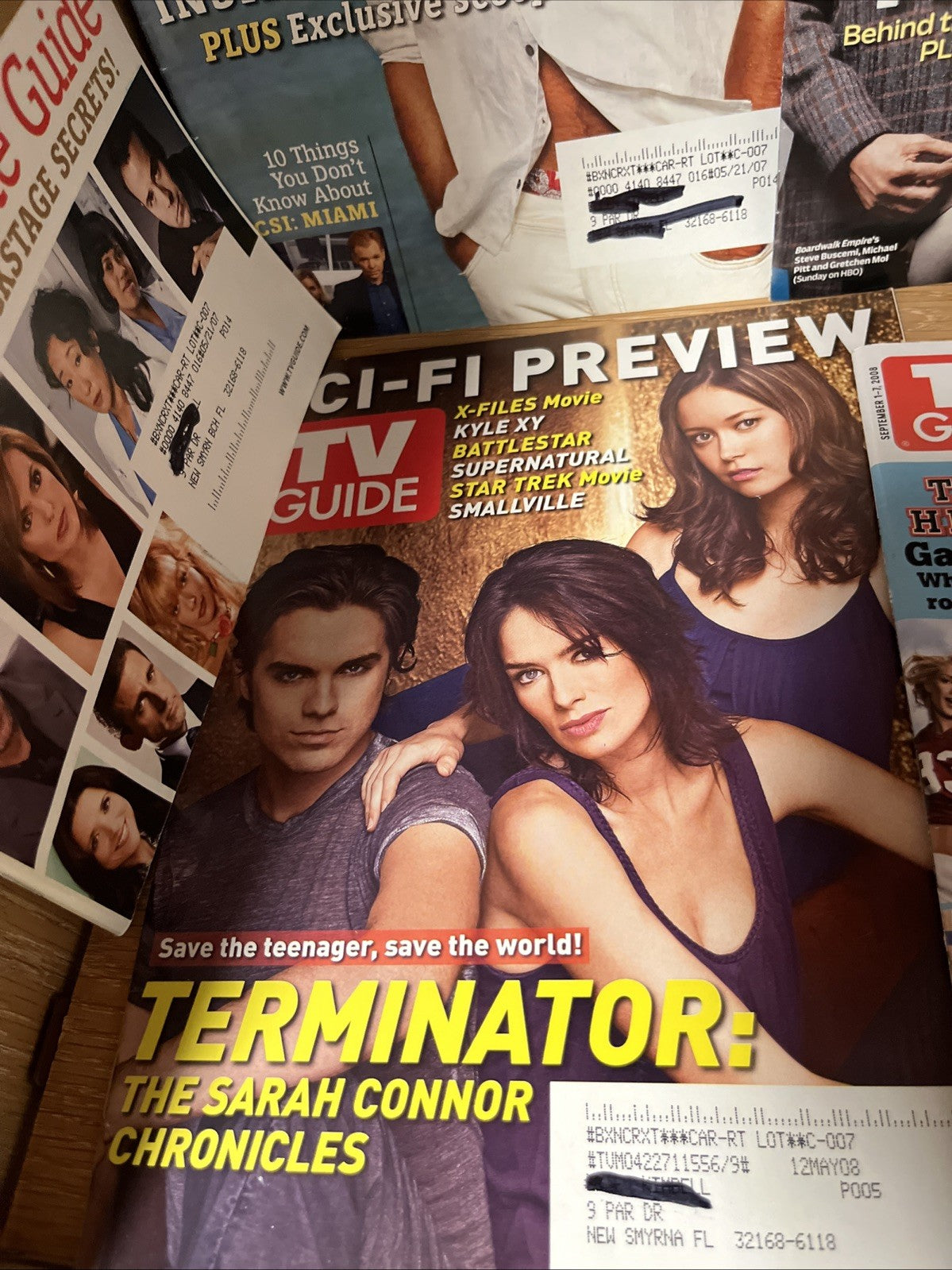 2000'S LOT OF 22 TV GUIDE MAGAZINES 2005 2006 2007  2008 2009 2010 2011
