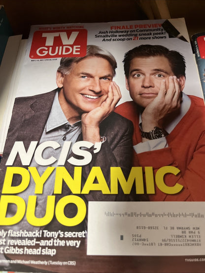 TV GUIDES LOT OF 22  MAGAZINES NCIS Dynamic Duo, Lost, Hot Bods! 2006 -2011