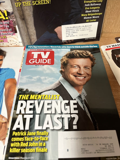 2000's Lot Of 15 TV Guide Magazines