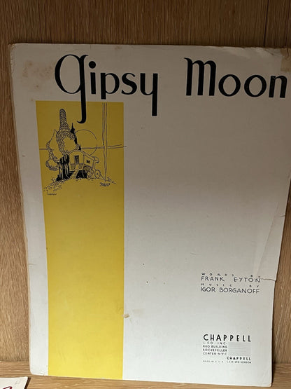 Vintage Music Sheet Lot of 9 (1925,1926,1927, 1928, 1932, 1939, 1943, 1951, 1978
