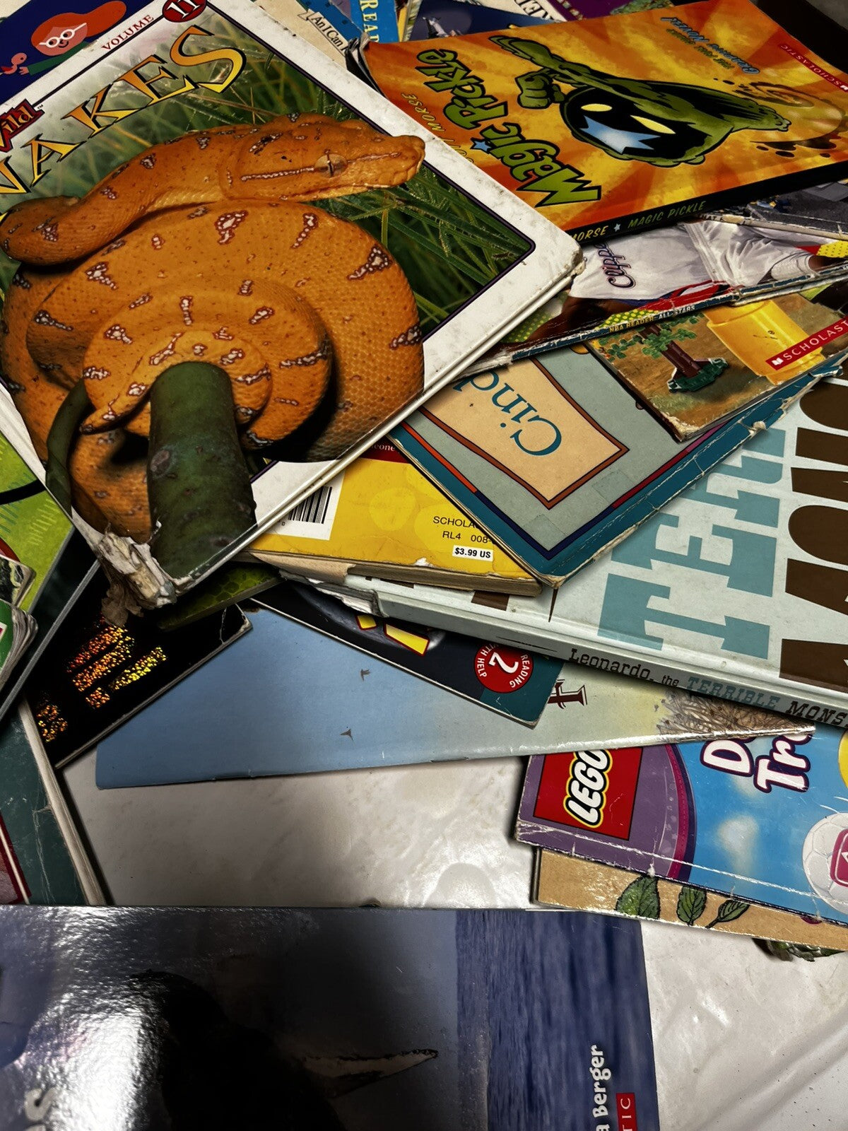 Bulk Lot of 20 Children's Paperback Picture Books Random Mix - acceptable