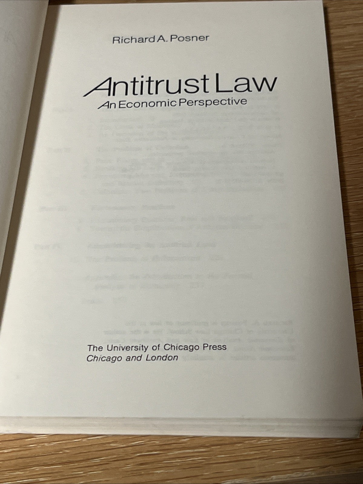 International Law for Seagoing Officers & Antitrust Law An Economic Perspective
