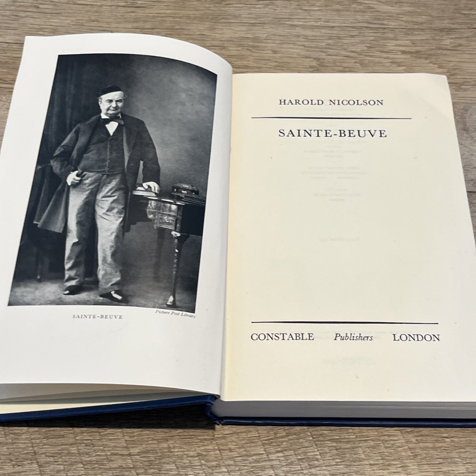 Nicolson, Harold,  Sainte-Beuve by Harold George Nicolson 1957