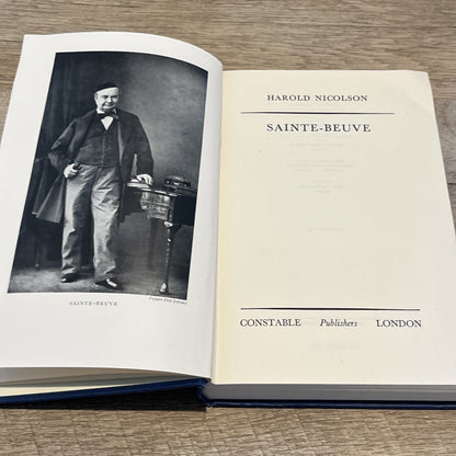 Nicolson, Harold,  Sainte-Beuve by Harold George Nicolson 1957