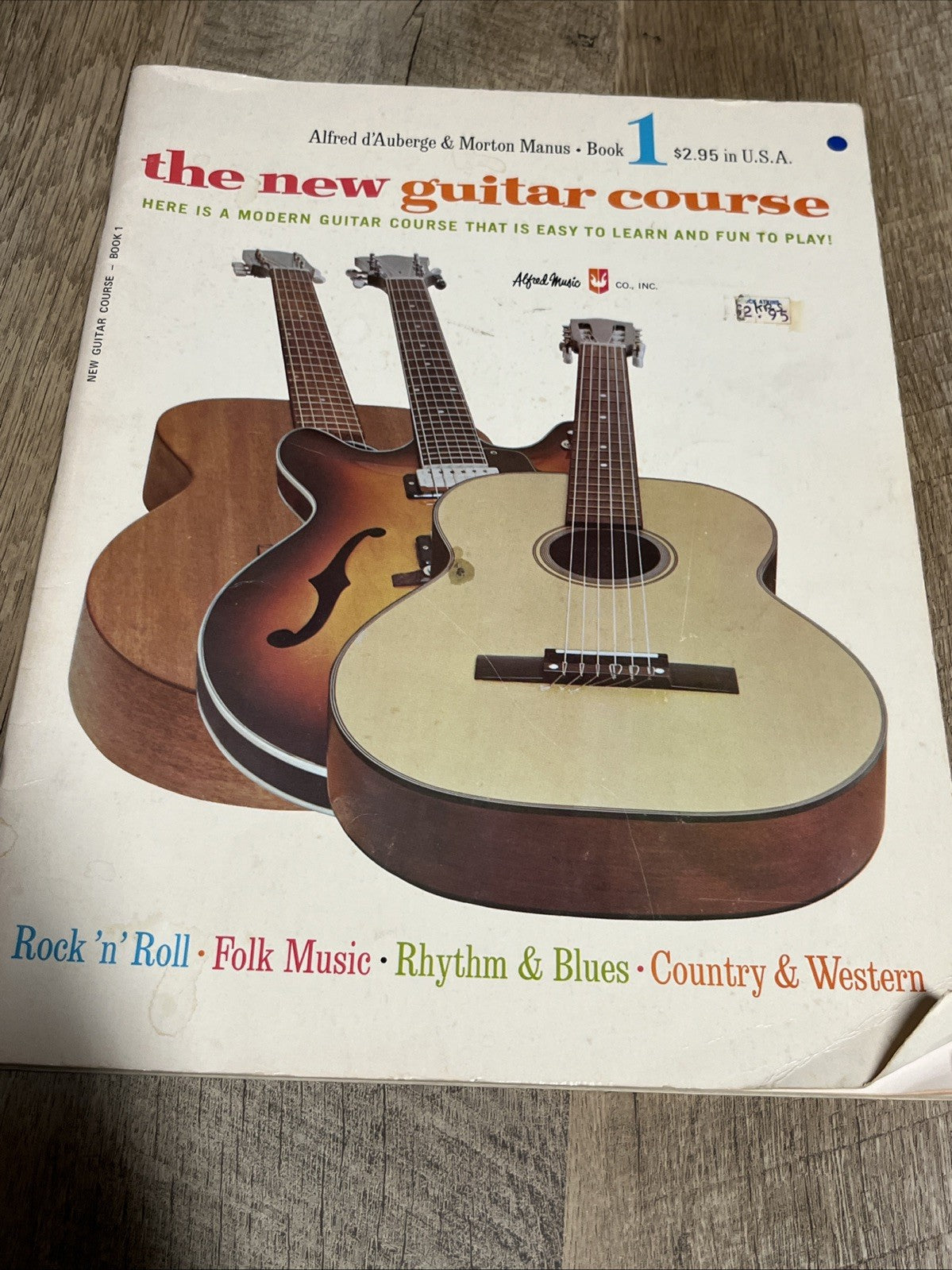 Alfred's Basic Guitar Course Book 1