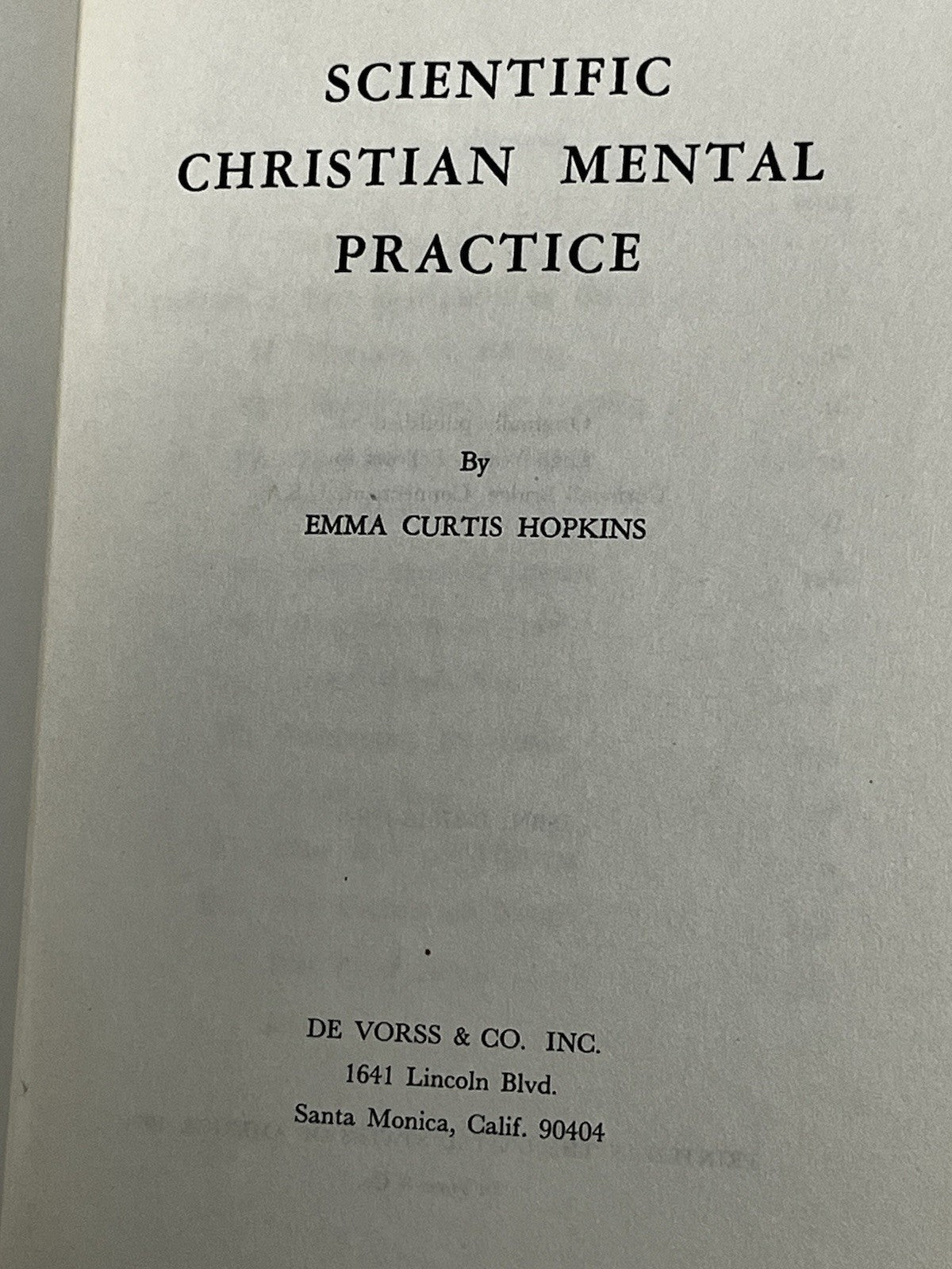 Scientific Christian Mental Practice, Paperback by Hopkins, Emma Curtis, Bran...