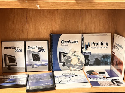 OmniTrader Investor Trading Software PC Stock Shares Stockmarket -9 CD-ROM (9pc)